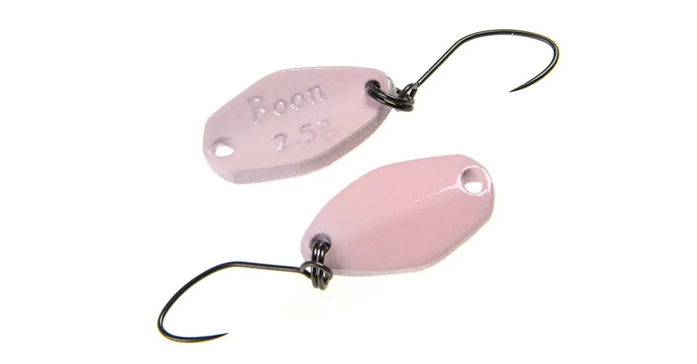 Lage Prijs Nories Masukuroto Boon 18mm 2.5g 063 kanál villantó (Pink Glow)