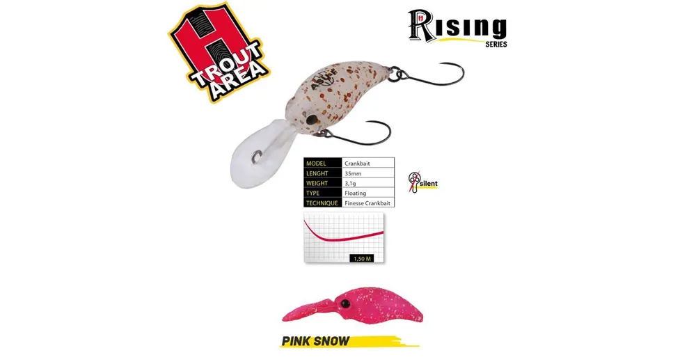 Op = Op Herakles ASU 35F 3,5cm 3,1gr Pink Snow wobbler