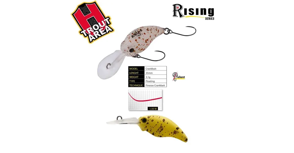Favoriet Herakles ASU 35F 3,5cm 3,1gr Travertino wobbler
