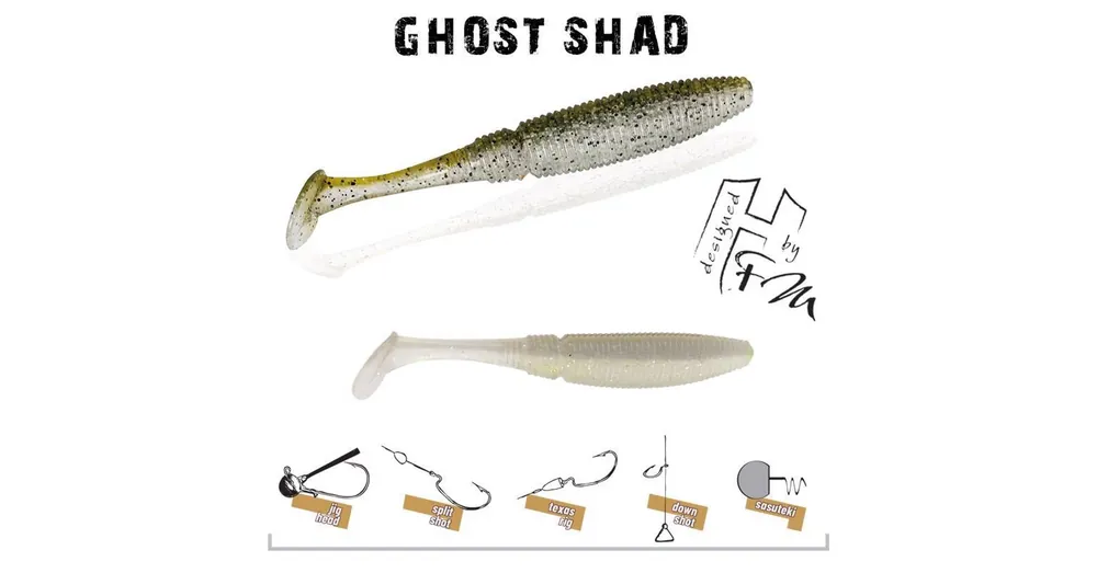 Herakles Ghost Shad 5cm Sexy Shad gumihal 8 db/csg Favoriet