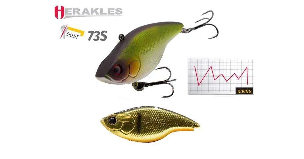 Herakles Blaze Rattle 73 Silent S 7,3cm 17gr Kinkuro wobbler Goedkoop