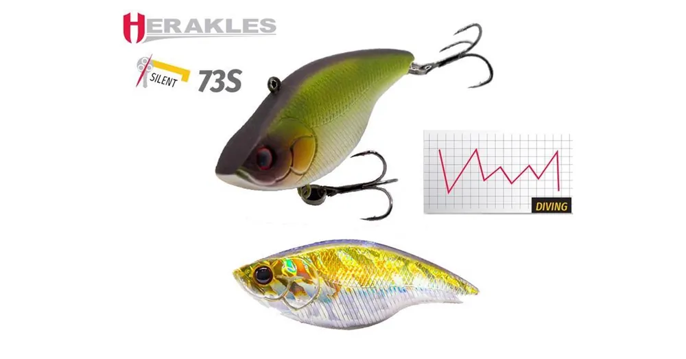 Koopje Herakles Blaze Rattle 73 Silent S 7,3cm 17gr Alburno Flash wobbler