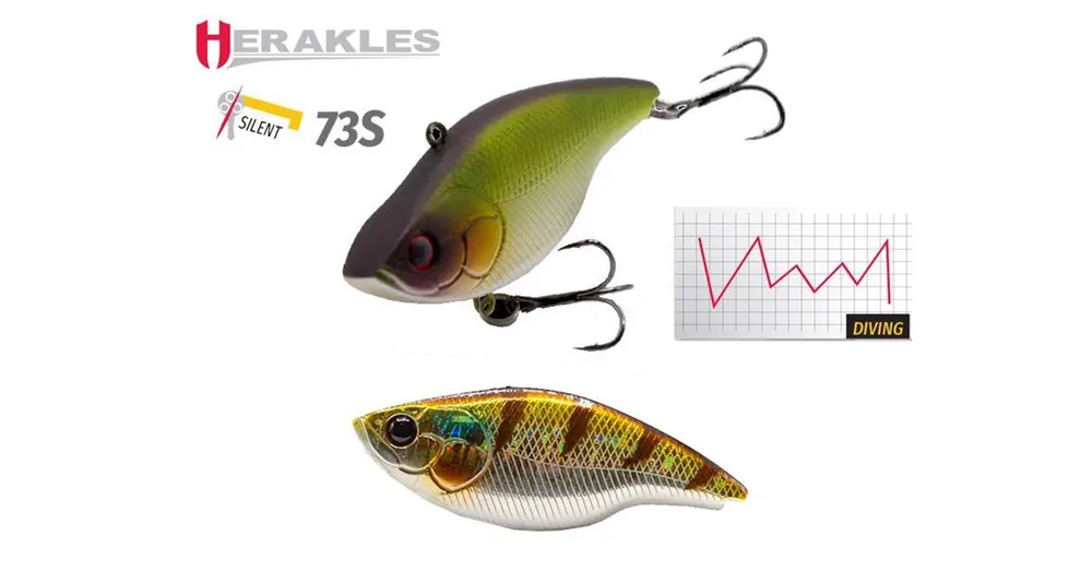 Must-Have Herakles Blaze Rattle 73 Silent S 7,3cm 17gr Pearch wobbler