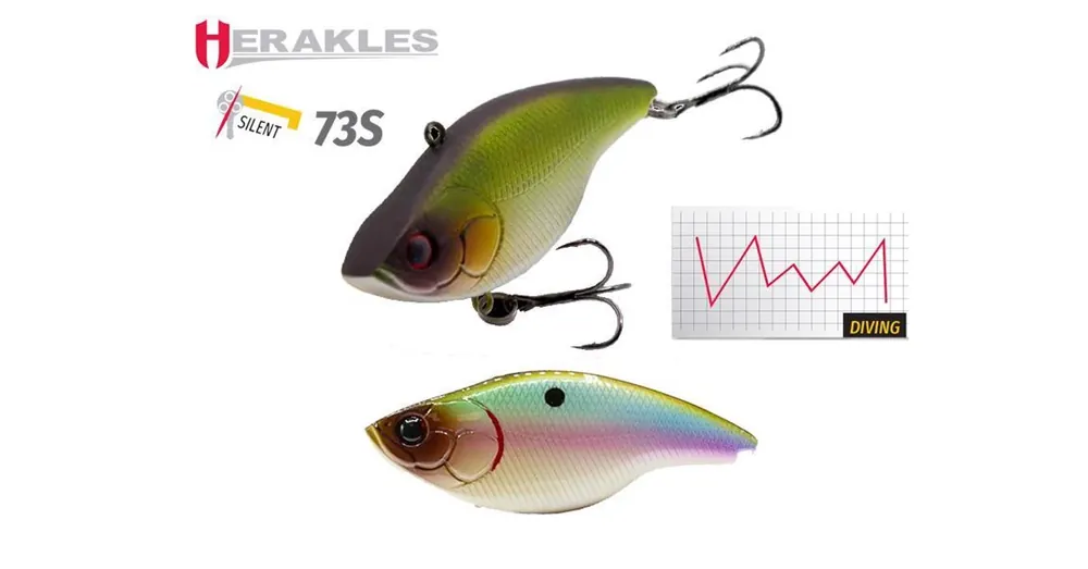 Must-Have Herakles Blaze Rattle 73 Silent S 7,3cm 17gr Rainbow Shinner wobbler