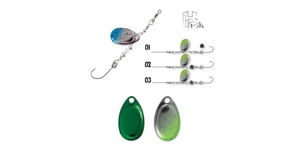 Shop Nu Herakles Clever Spin 1,5gr Chartreuse Impact körforgó villantó