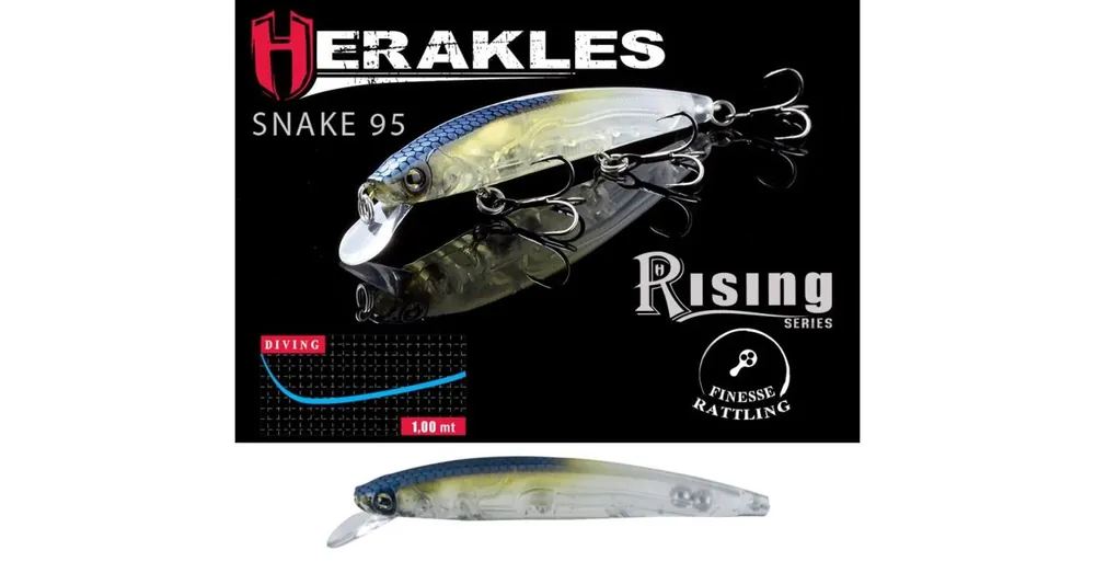 Herakles Snake 95SP 9,5cm 9gr Alburno Ghost wobbler Nu Kopen