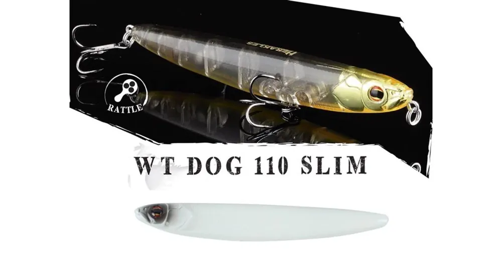 Alleen Vandaag Herakles WT-Dog 110 Slim 11cm 13,5gr Bandit wobbler