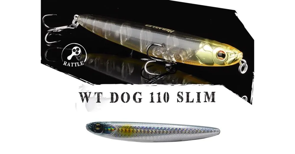 Herakles WT-Dog 110 Slim 11cm 13,5gr Acciuga wobbler Superprijs