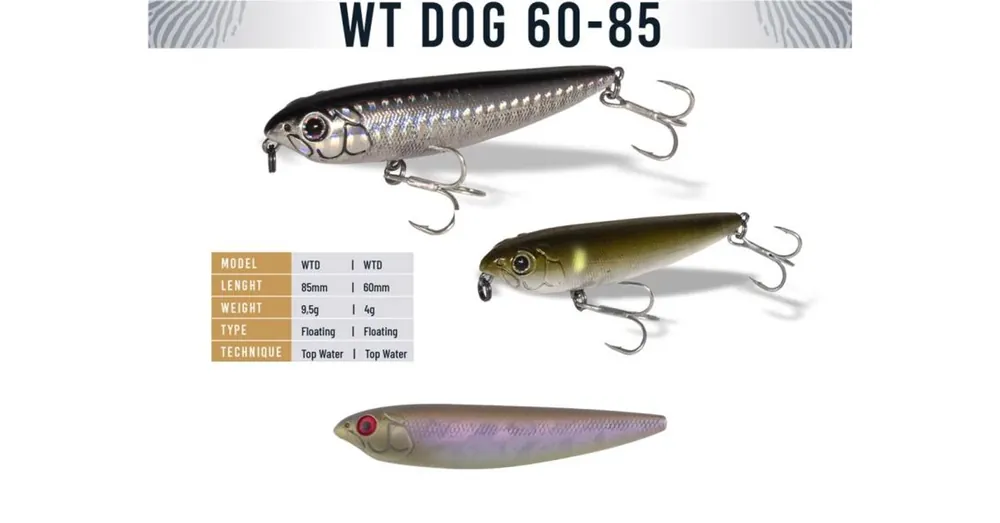 Herakles WT-Dog 60 6cm 4gr Matt Sunny wobbler Weekendaanbieding