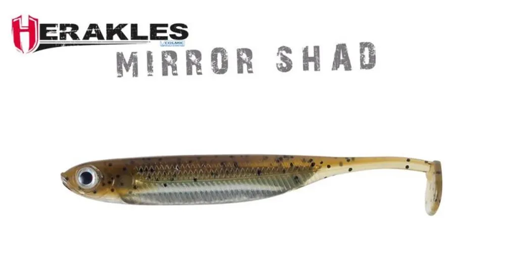 Herakles Mirror Shad 3,2" 8,1cm Vairone gumihal 6 db/csg Superprijs