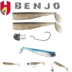 Actieprijs Herakles Combo Benjo Shad 3" 7,5cm Blue Combo Shad gumihal