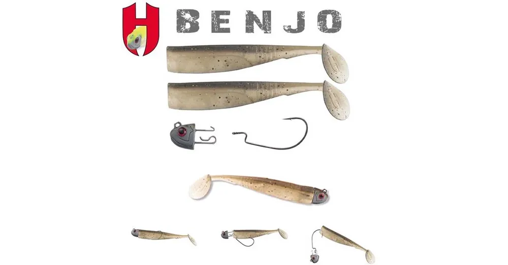 Fabrieksprijs Herakles Combo Benjo Shad 3" 7,5cm Smoker gumihal