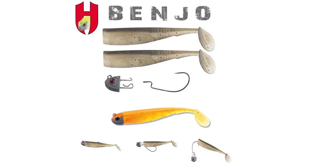 Betrouwbaar Herakles Combo Benjo Shad 3" 7,5cm Orange Shiner gumihal