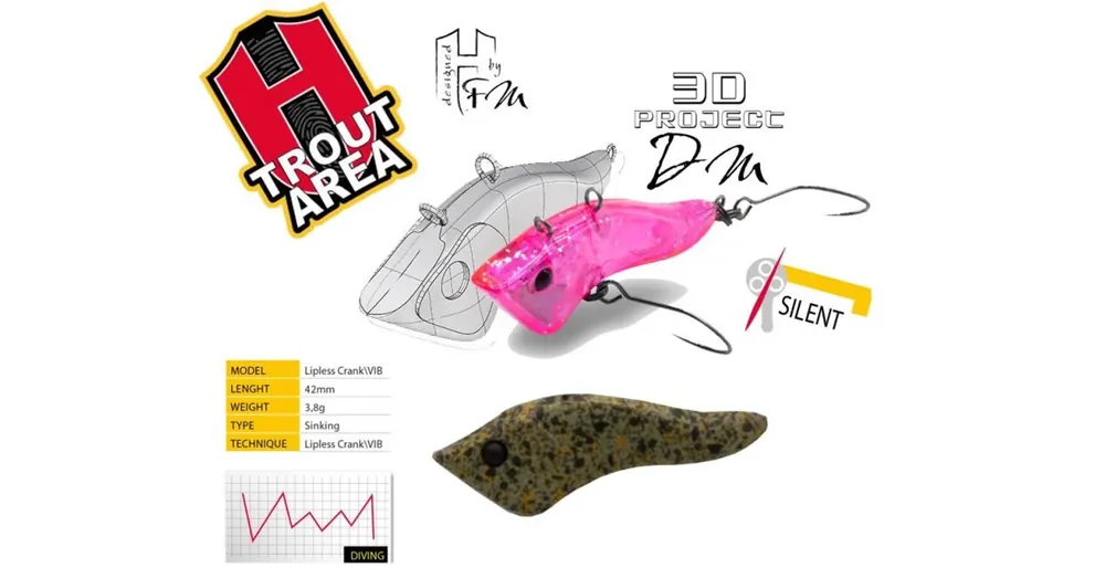 Herakles Hybrid S 4,2cm 3,8gr Ginseng Pellet wobbler Nieuw