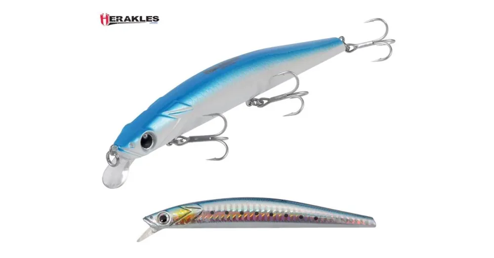 Herakles Jeko 125SS 12,5cm 16,8gr Sarda Chrome wobbler Dagaanbieding