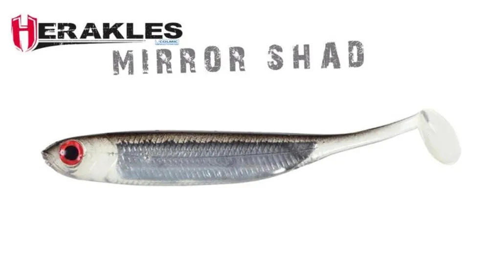 Populair Herakles Mirror Shad 3,8" 10cm Baitfish gumihal 6 db/csg