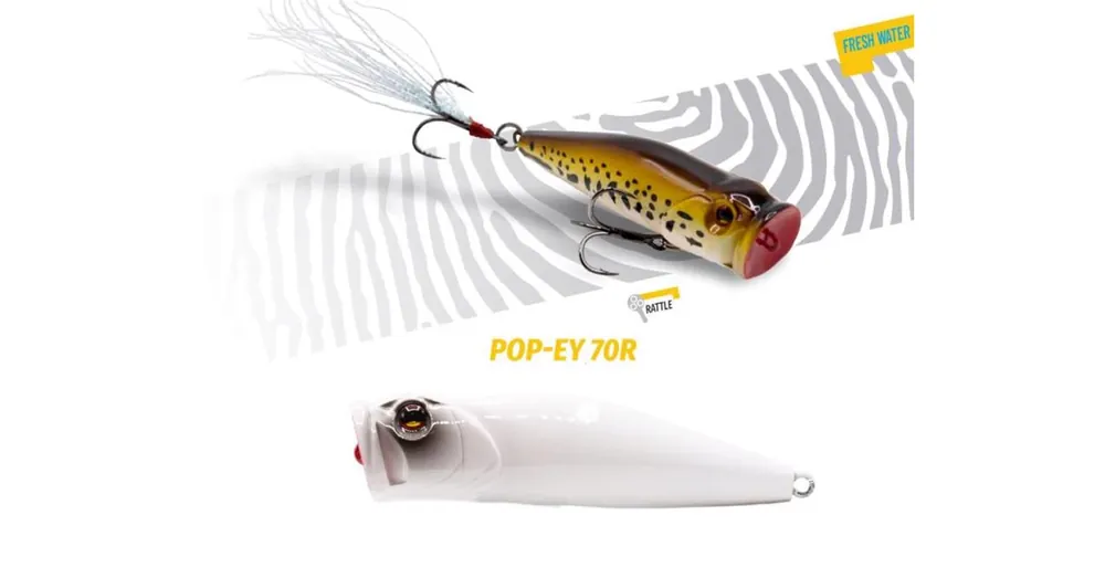 Favoriet Herakles Popper Pop-Ey 70 R 7cm 19,5gr Bandit wobbler
