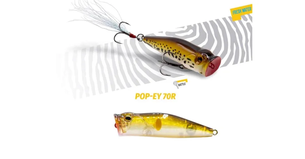 Herakles Popper Pop-Ey 70 R 7cm 19,5gr Alburno Flash wobbler Shop Nu