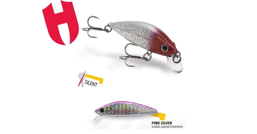 Herakles Yume 50S SW 5cm 4,3gr Pink Silver wobbler Betaalbaar