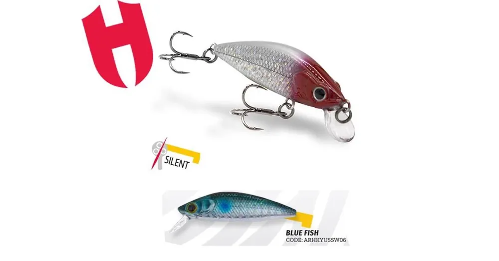 Hoge Kwaliteit Herakles Yume 50S SW 5cm 4,3gr Blue Fish wobbler