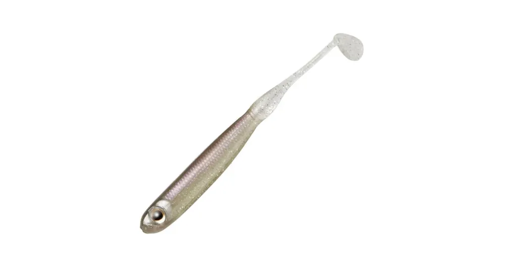 Koop Online Tiemco PDL Super Tail Eco 3" 7,6cm Crystal Smelt gumihal 6 db/csg