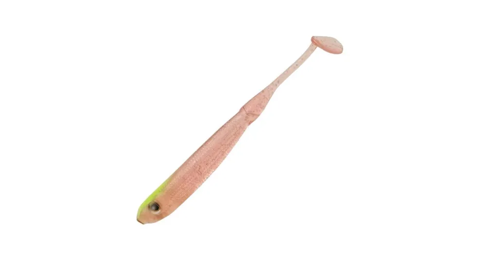 Gereduceerde Prijs Tiemco PDL Super Tail Eco 3" 7,6cm Hologrraphic Pink gumihal 6 db/csg