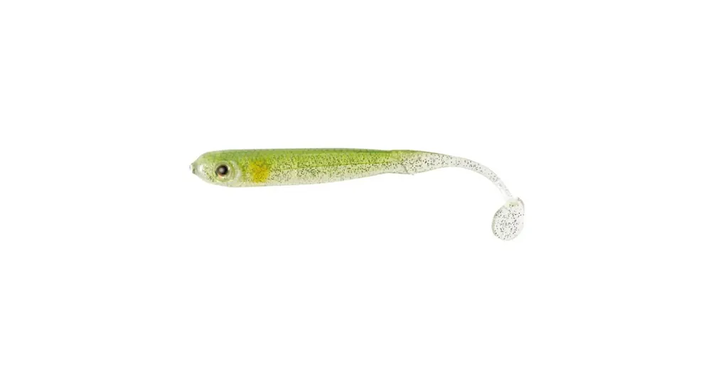 Dagaanbieding Tiemco PDL Super Tail Eco 4" 10cm Crystal Lake Ayu gumihal 6 db/csg