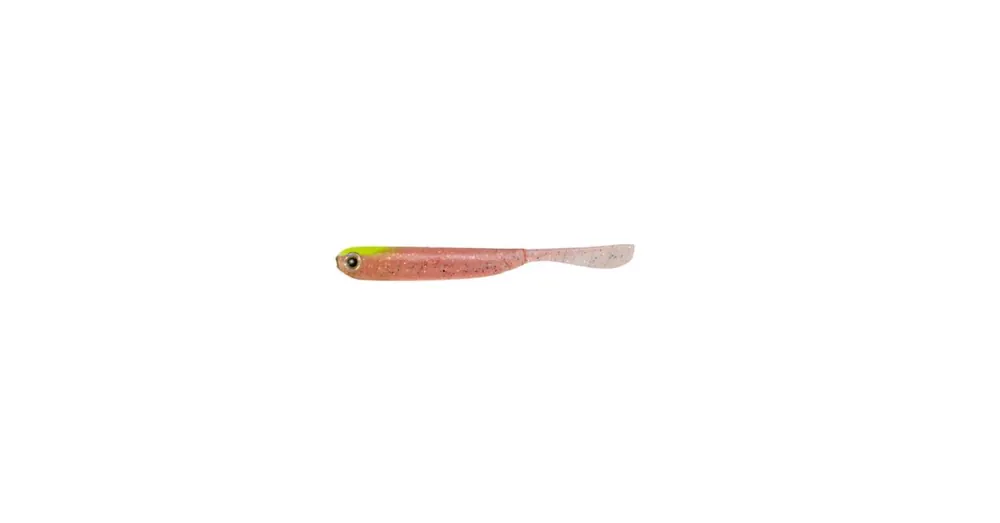 Laatste Versie Tiemco PDL Super Livingfish 3" 7,6cm Holo Pink gumihal 7 db/csg