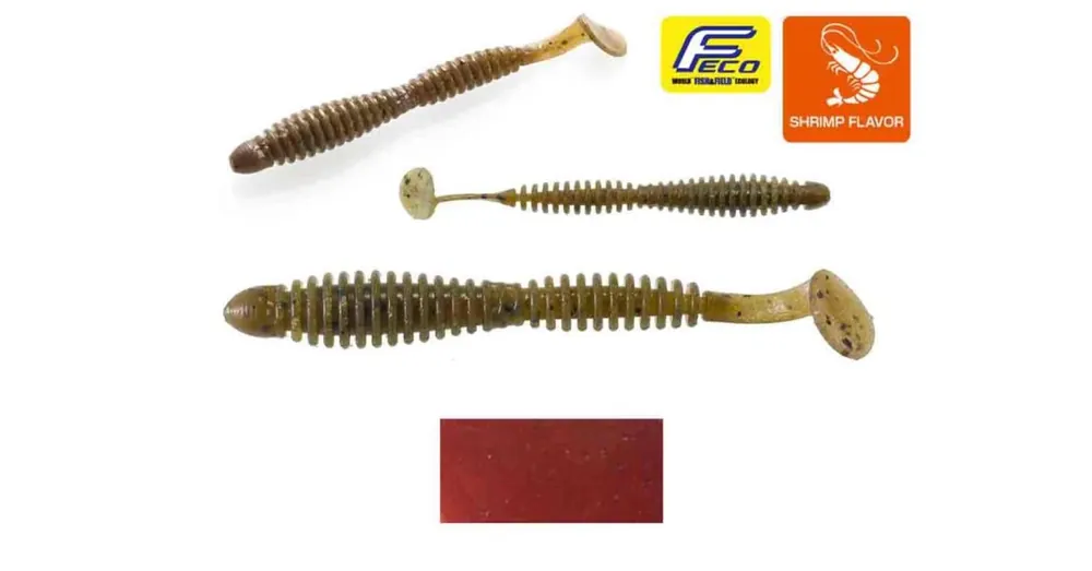 Tiemco Locoism Flexy 3,5" 8,9cm Color 004 lágy műcsali 7 db/csg Favoriet