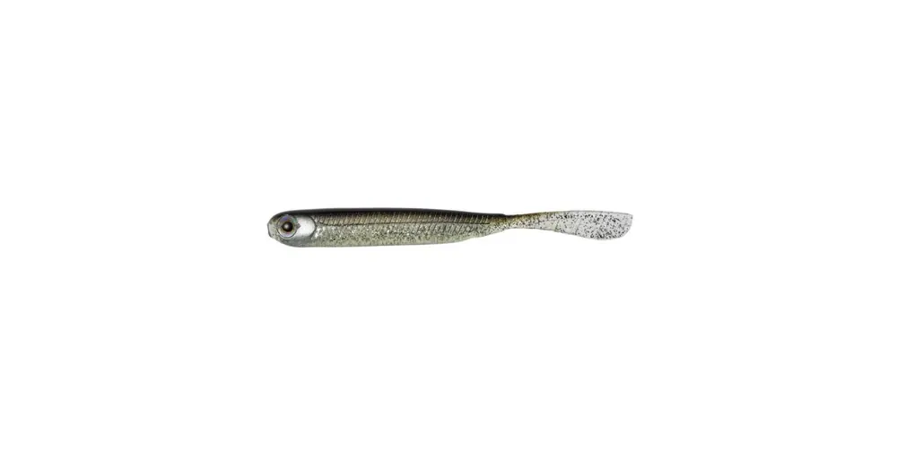 Tiemco PDL Super Livingfish 4" 10cm Crystal Smelt gumihal 6 db/csg Betaalbaar