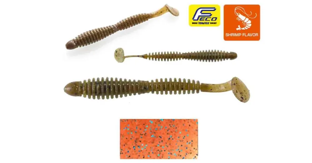 Tiemco Locoism Flexy 3,5" 8,9cm Color 142 lágy műcsali 7 db/csg Laatste Versie