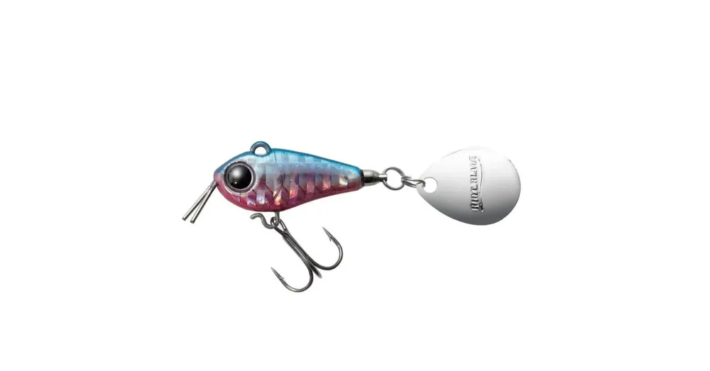 Tiemco Riot Blade 25mm 9g 09 Holo Blue Pink spinnertail Beperkte Voorraad