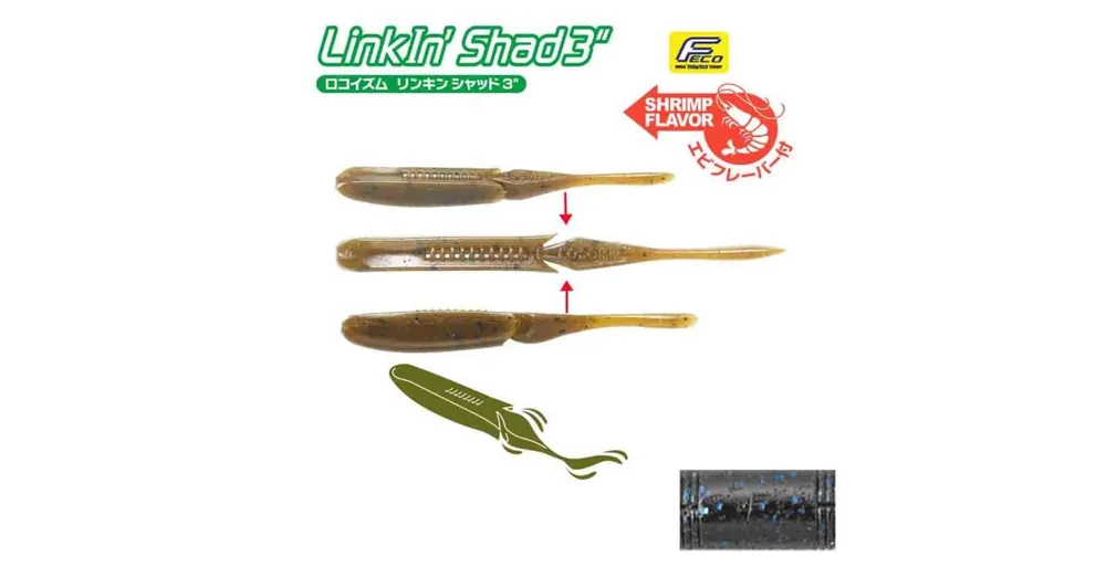 Tiemco Linkin Shad 5" 12,5cm Color 112 gumihal 5 db/csg Favoriet