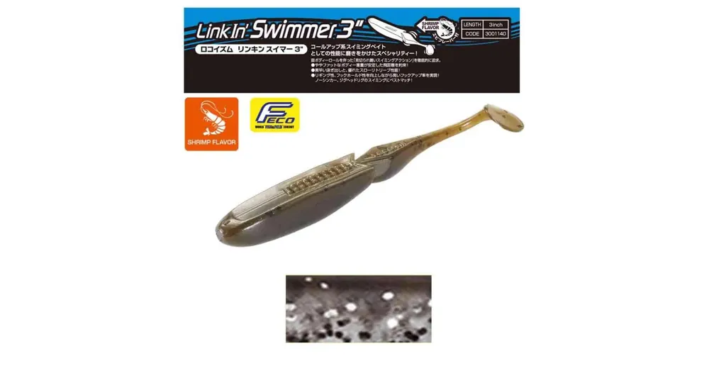 Veilige Betaling Tiemco Linkin Swimmer 3" 7,6cm Color 240 gumihal 9 db/csg
