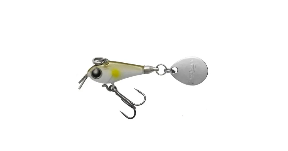 Tiemco Riot Blade 25mm 9g 01 Pearl Ayu spinnertail Express Levering