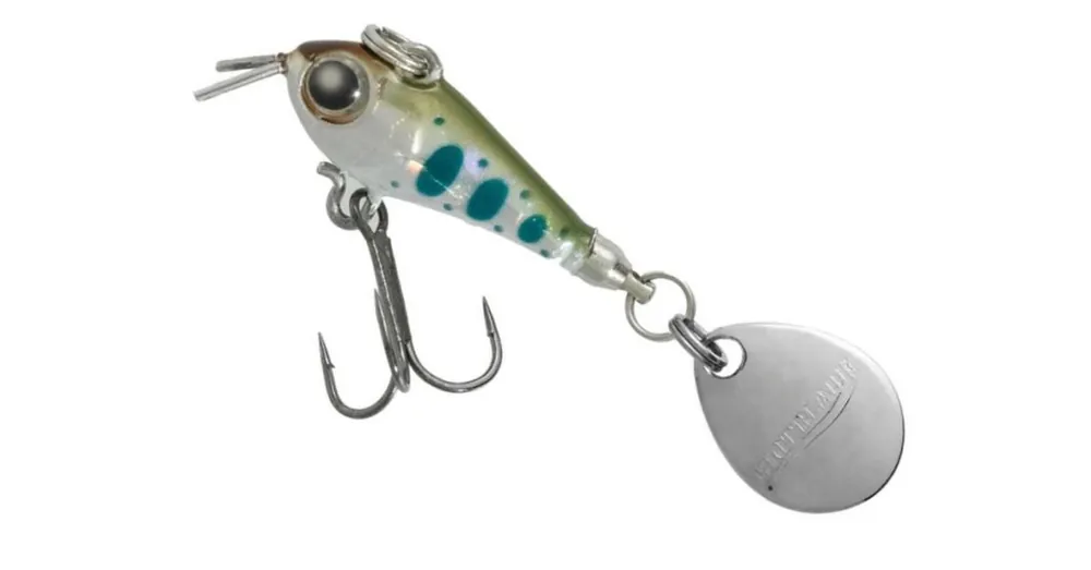 Goedkoop Tiemco Riot Blade S 20mm 5g 100 Holo Yamame spinnertail