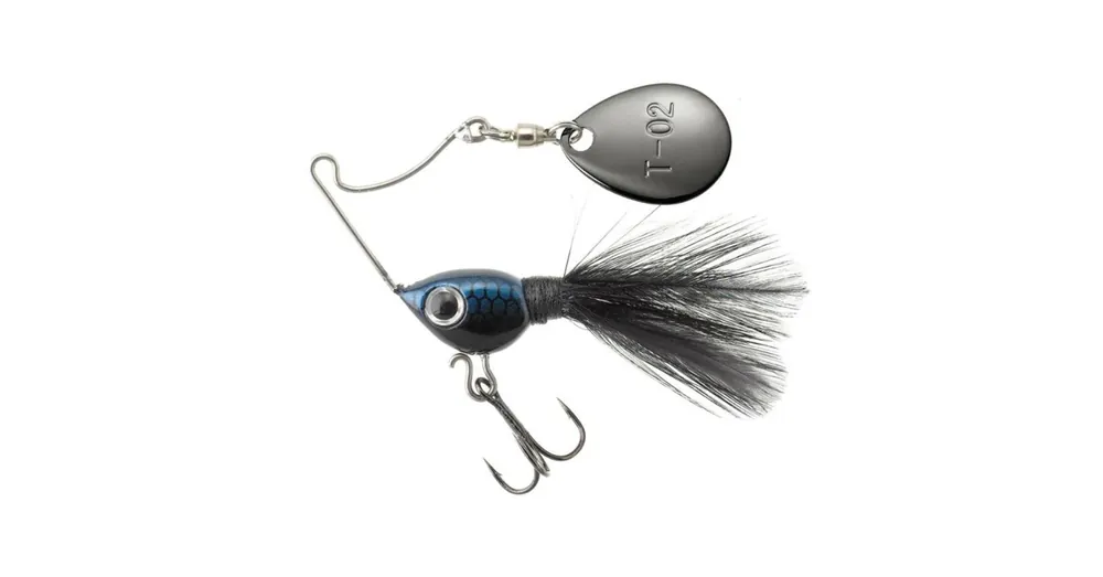 Voordeelprijs Tiemco Necromancer 6,5g 45mm 12 Aurora Black spinnerbait
