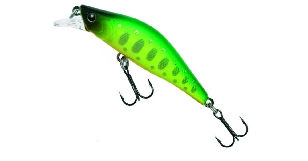 Tiemco Imeru 50S 50mm 4,3g Color 015 Chart Yamame Silver wobbler Snelle Levering