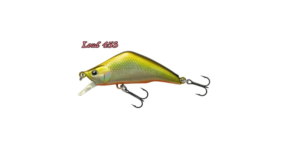 Tiemco Loud 45S 45mm 3,4g Color 004 LH Tenessee Shad wobbler Laatste Versie