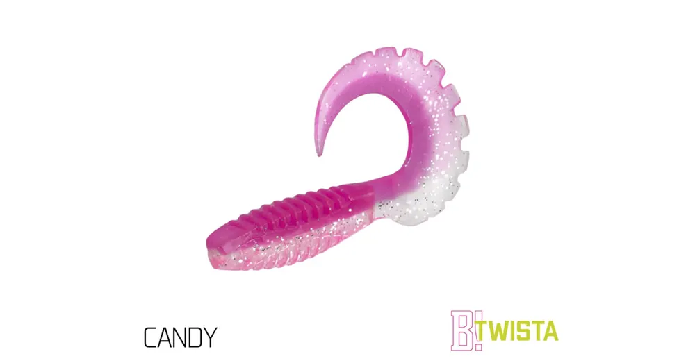 Delphin TWISTA UVs 5db 10cm CANDY gumihal Snelle Levering