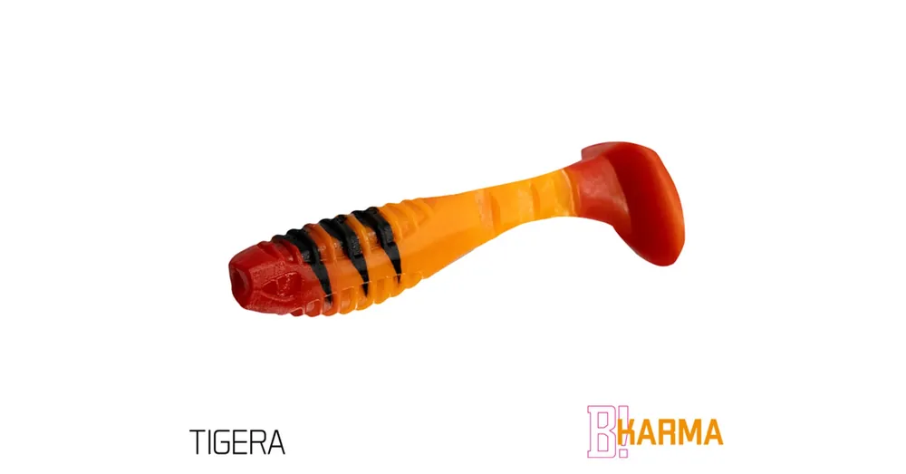 Delphin KARMA UVs 5db gumihal 10cm TIGERA Superprijs