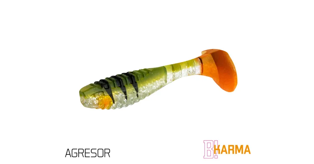 Delphin KARMA UVs 5db gumihal 10cm AGRESOR Laatste Kans