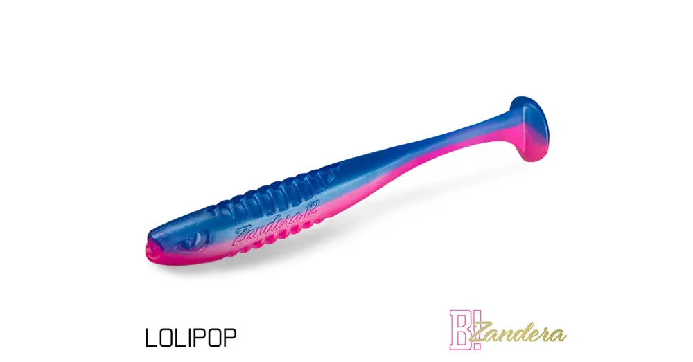 Koop Vandaag Delphin ZANDERA UVs 5db gumihal 12cm LOLIPOP