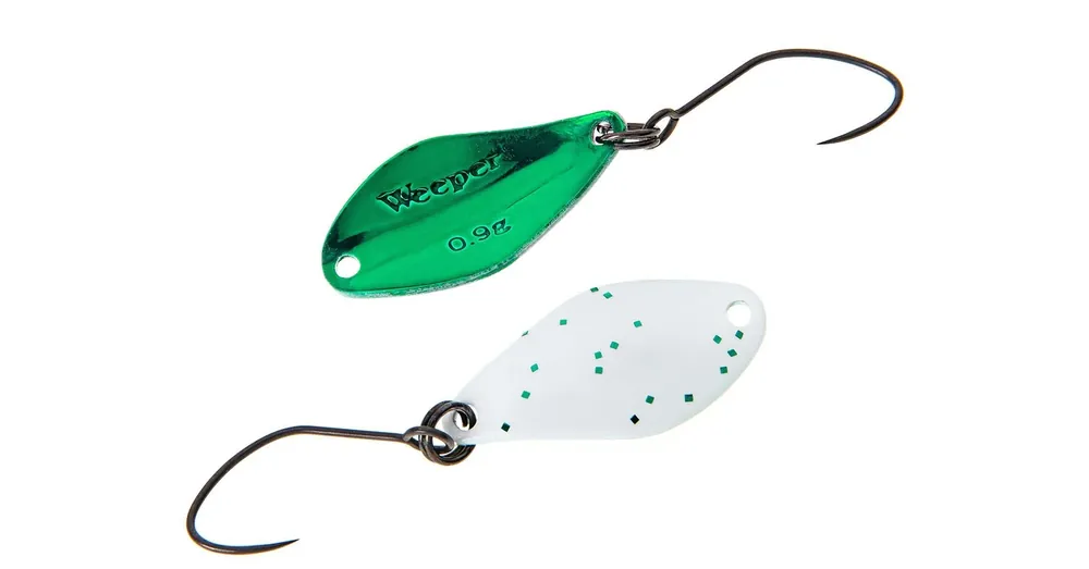 Betaalbaar Nories Masukuroto Weeper 20mm 0.9g 064 kanál villantó (Perl / Grün-metallic)