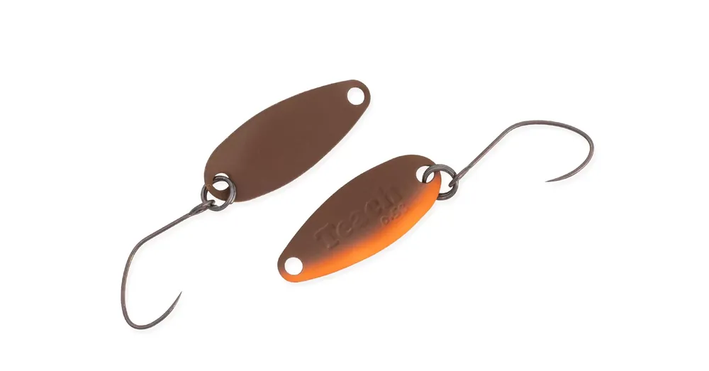 Nories Masukuroto Teach 20mm 0.5g 027 kanál villantó (Braun / Orange) Laatste Versie