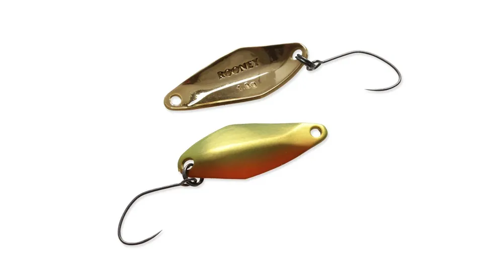 Lage Prijs Nories Masukuroto Rooney 28,5mm 1.5g 044 kanál villantó (Gold-Orange / Gold)