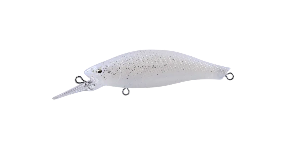 Babyface SH60-SP 60mm 5gr 12 Pearl White Silver Flake wobbler Alleen Vandaag