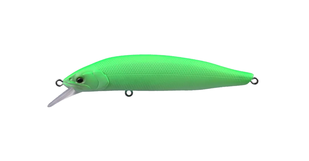 Gereduceerde Prijs Babyface M100SR-SP 100mm 13.5gr 16 Babyface Green wobbler