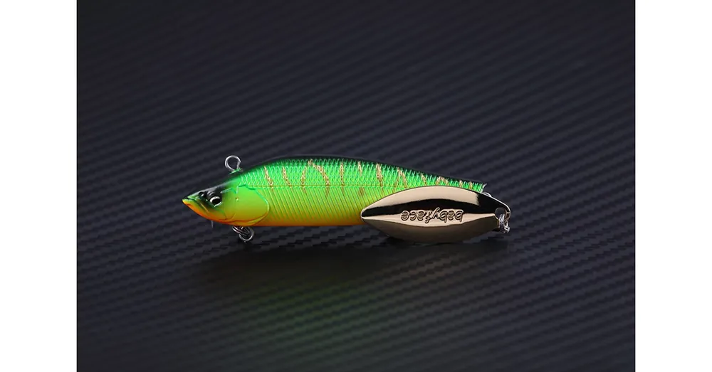 Beste Prijs Babyface SM65-S 65mm 10gr 2 Hot Tiger wobbler