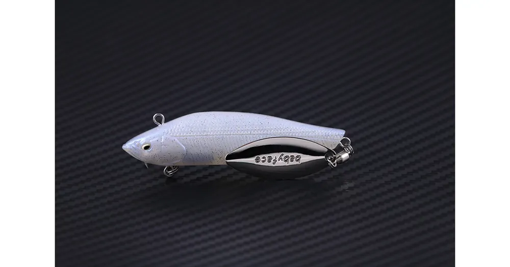 Babyface SM65-S 65mm 10gr 12 Pearl White Silver Flake wobbler Beperkte Voorraad